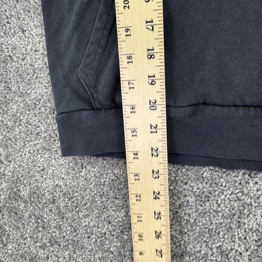 Under Armour Hoodie Boys Large Black Fleece Pullover Graphic Logo Kangaroo